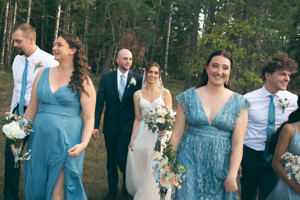 bride and groom smiling because they just got married in oregon