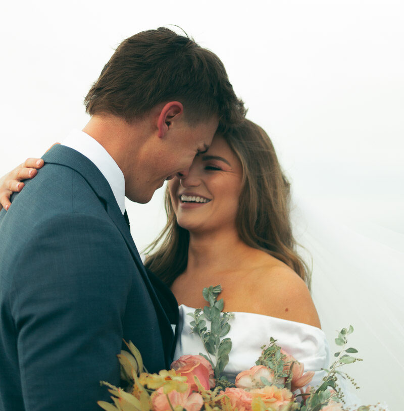 destination wedding on Utah lake