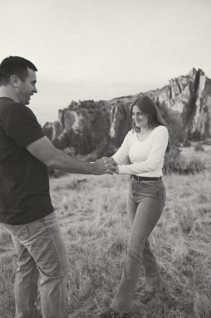 timeless engagement photos