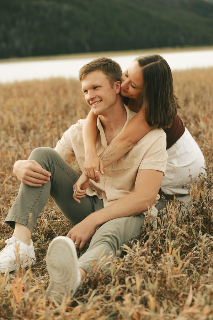 editorial photo of couple in bend, oregon