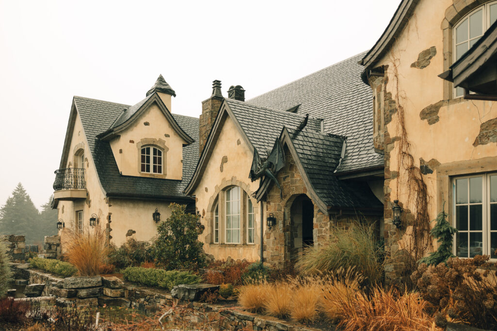 landscape of chateau in Oregon