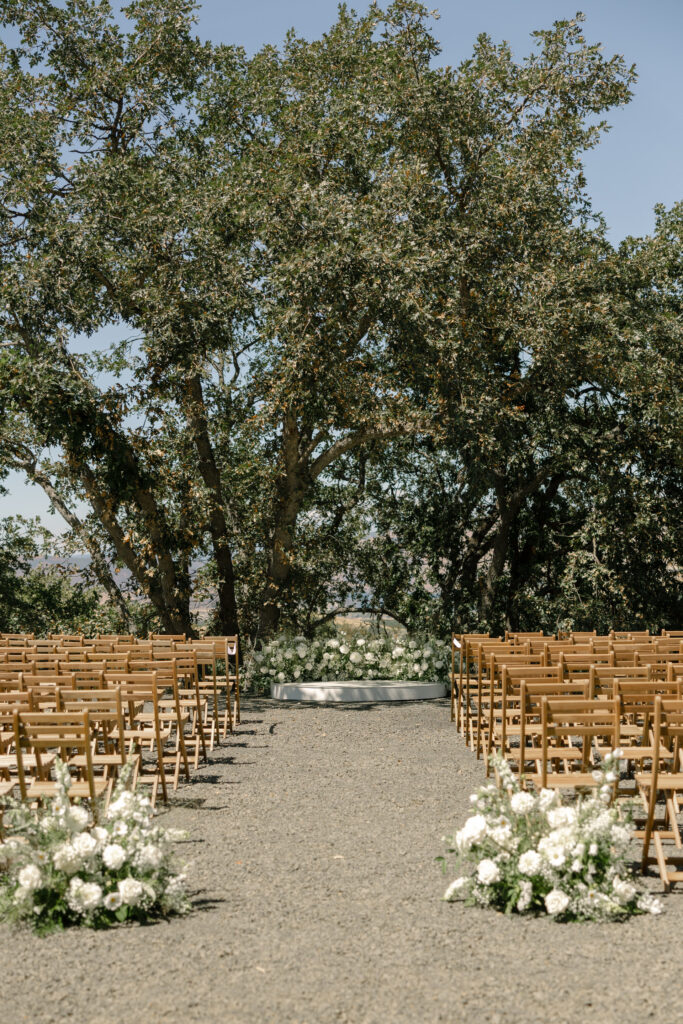 wedding ceremony details in oregon